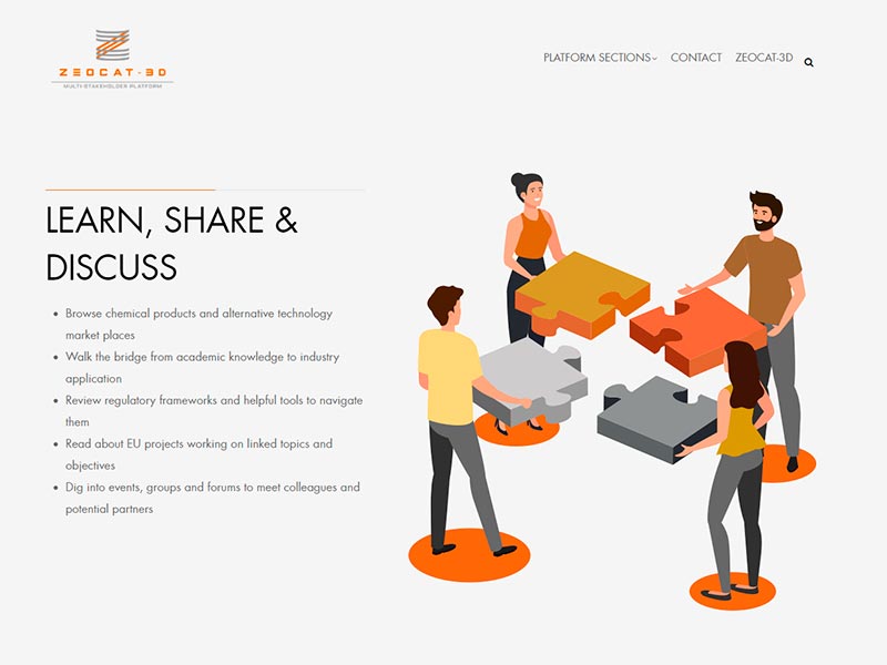 ZEOCAT-3D launches its new online Multi-stakeholder Platform